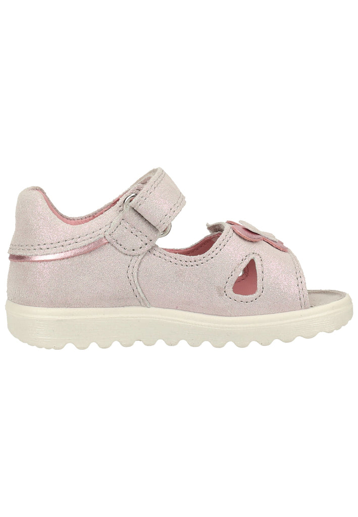Superfit Sandalen Leder Grau/Rosa - surf4shoes