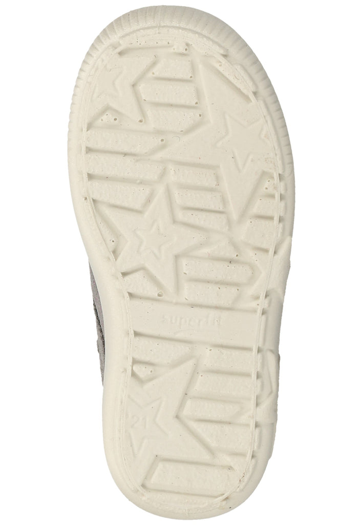 Superfit Halbschuhe Veloursleder Grau/Rosa - surf4shoes