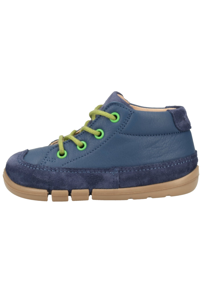 Superfit Halbschuhe Nappaleder Blau - surf4shoes