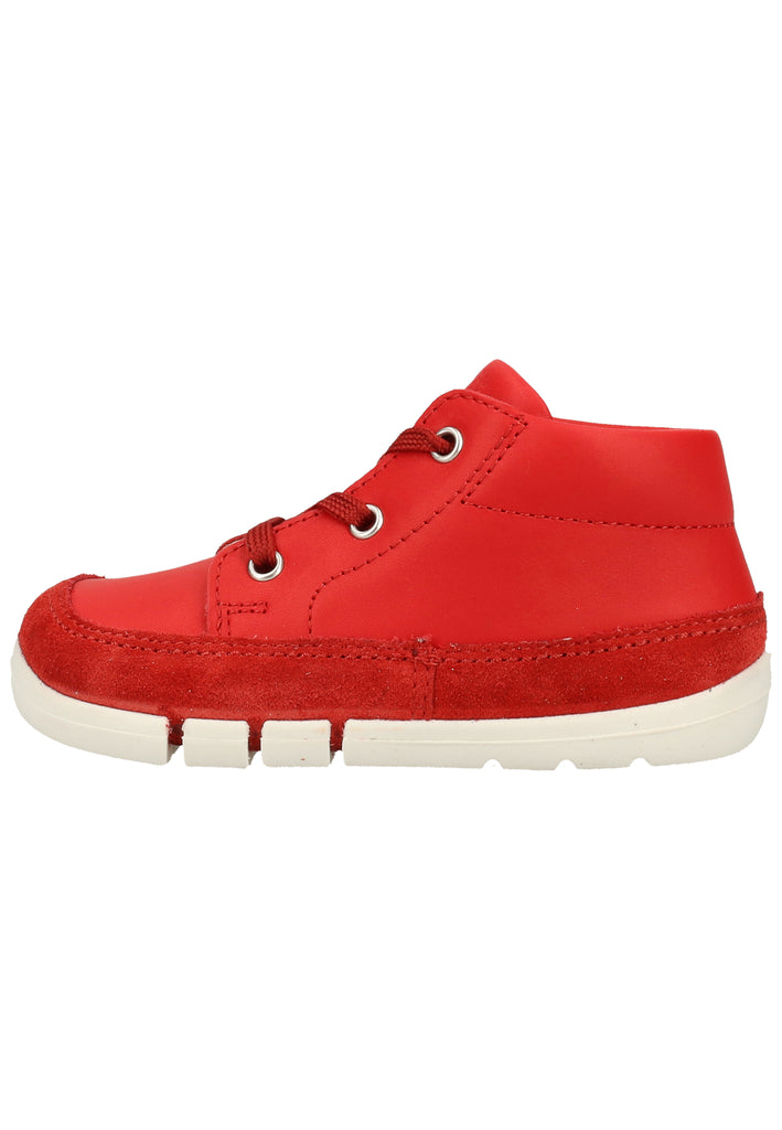 Superfit Halbschuhe Nappaleder Rot - surf4shoes