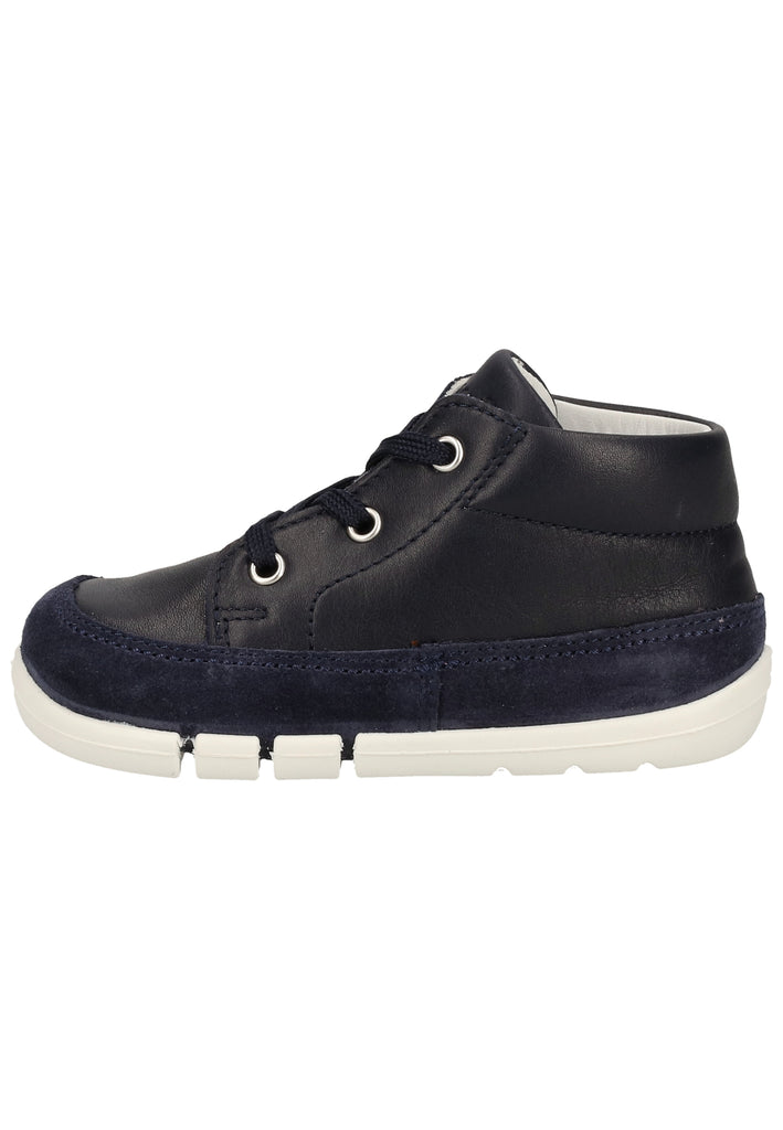 Superfit Halbschuhe Nappaleder Blau - surf4shoes
