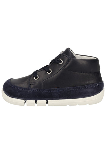 Superfit Halbschuhe Nappaleder Blau - surf4shoes