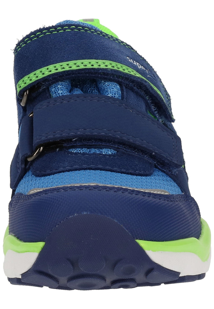 Superfit Halbschuhe Veloursleder/Textil Blau/Grün - surf4shoes