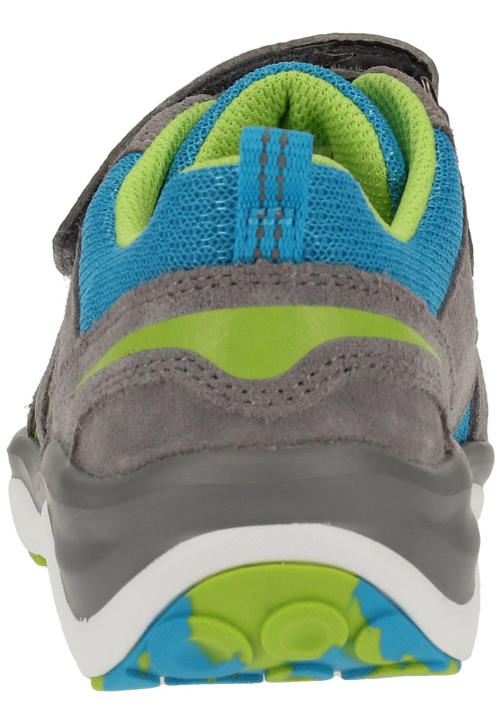Superfit Halbschuhe Leder/Textil Grau/Blau - surf4shoes
