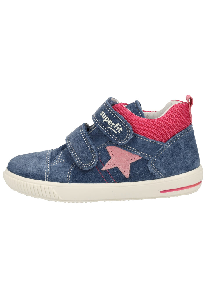 Superfit Halbschuhe Veloursleder Blau - surf4shoes