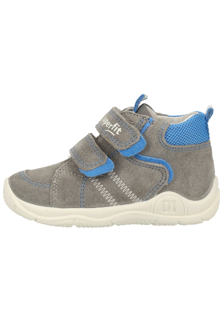 Superfit Halbschuhe Veloursleder Hellgrau - surf4shoes