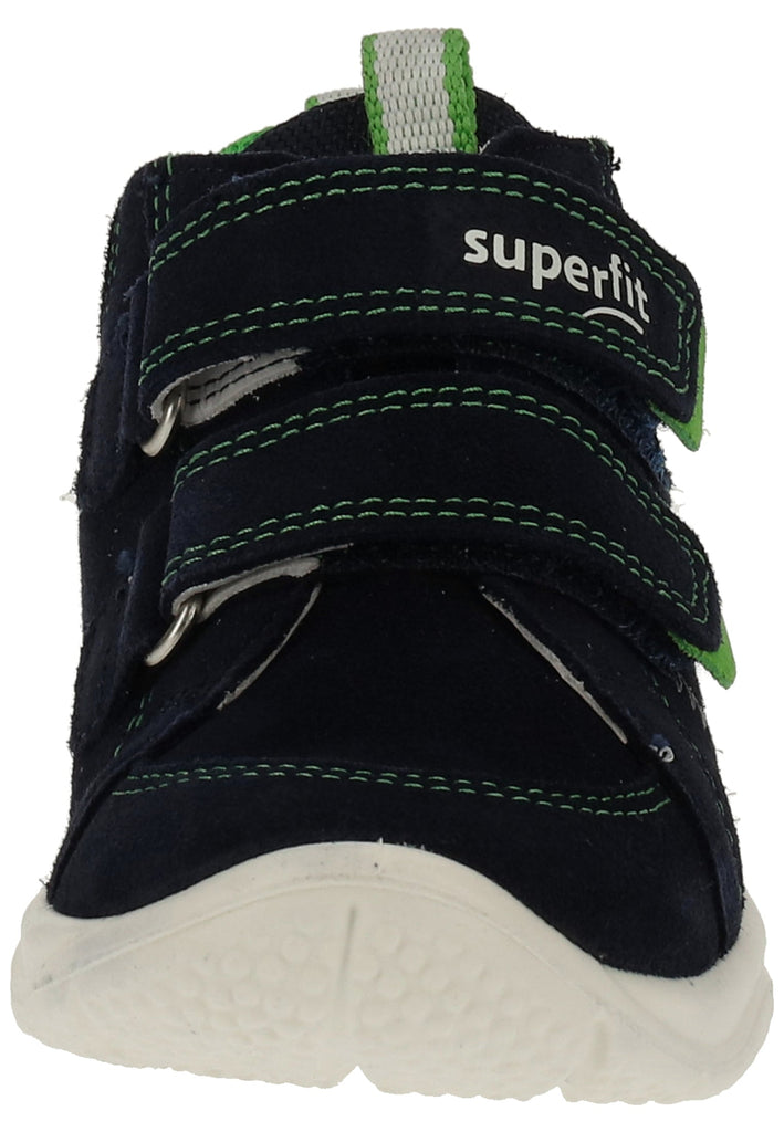 Superfit Halbschuhe Veloursleder Blau/Grün - surf4shoes