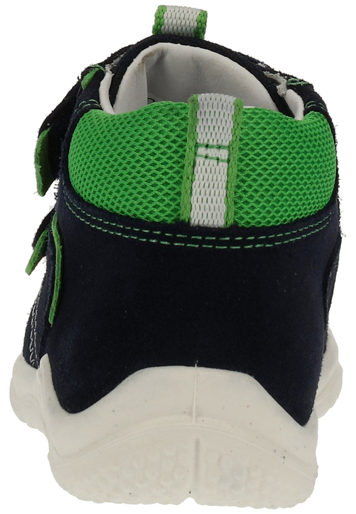 Superfit Halbschuhe Veloursleder Blau/Grün - surf4shoes