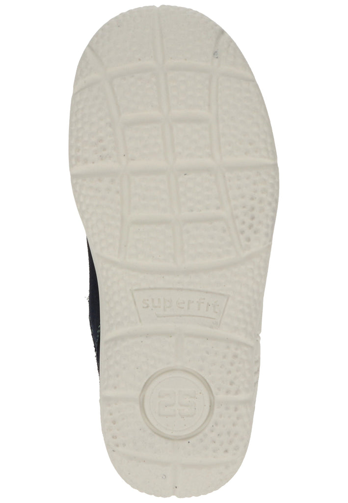 Superfit Halbschuhe Veloursleder Blau/Grün - surf4shoes