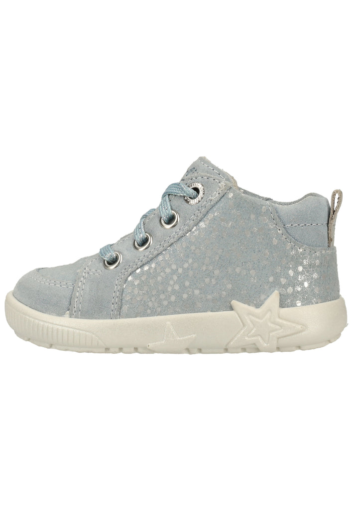 Superfit Halbschuhe Veloursleder Hellblau - surf4shoes
