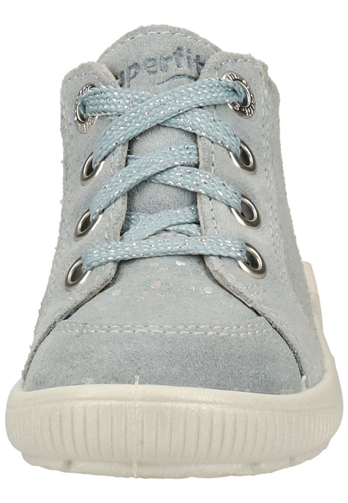 Superfit Halbschuhe Veloursleder Hellblau - surf4shoes