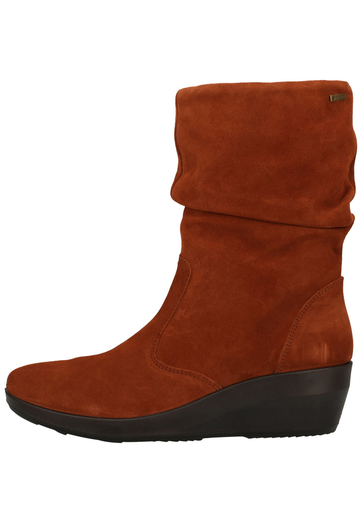 Legero Stiefel Veloursleder Cognac - surf4shoes