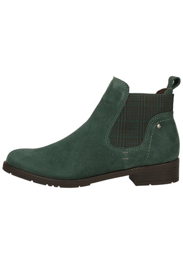 Jana Stiefelette Leder Forest - surf4shoes