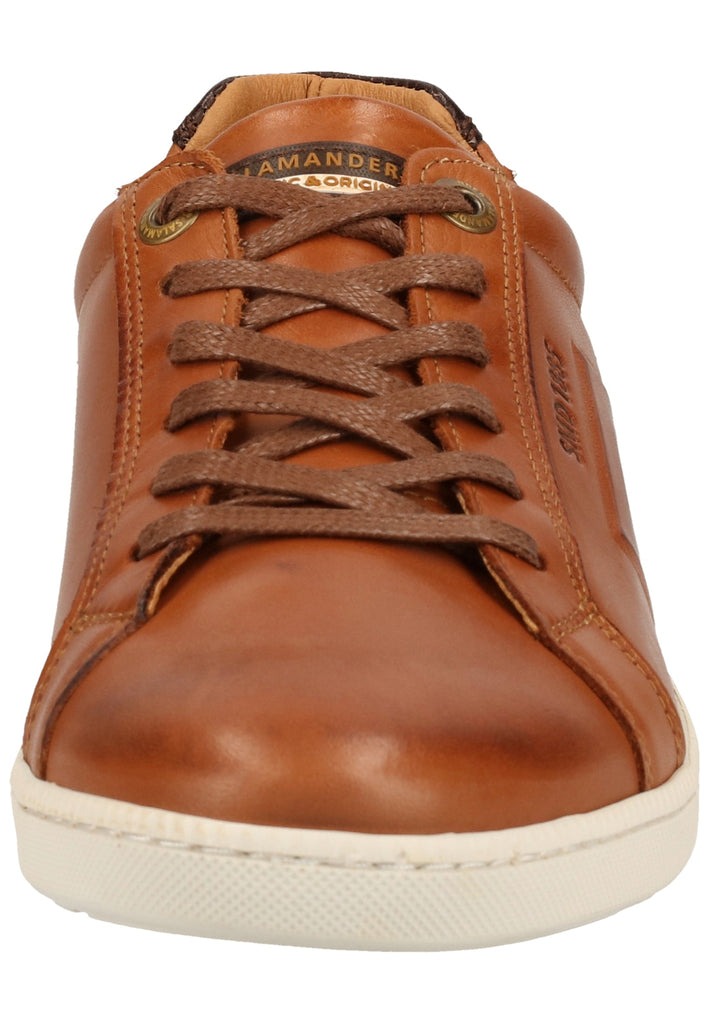 Salamander Sneaker Nappaleder Cognac - surf4shoes