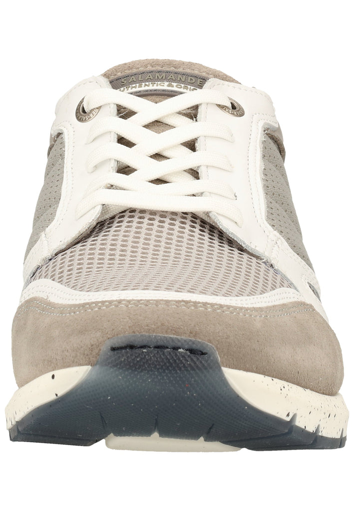 Salamander Sneaker Leder/Textil Weiß/Grau - surf4shoes