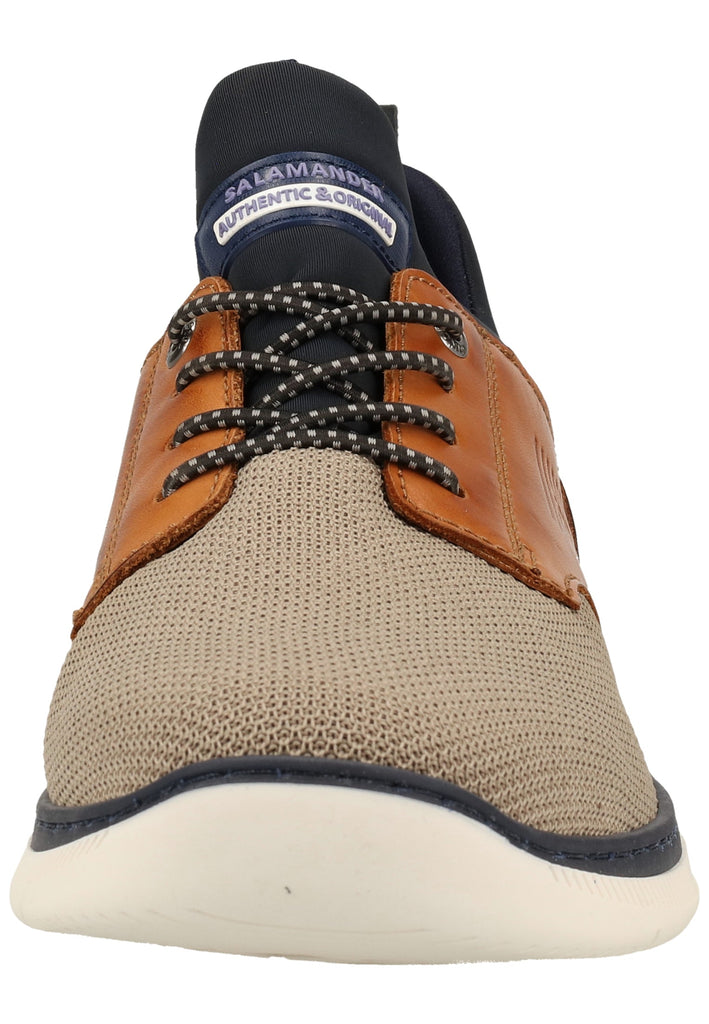 Salamander Sneaker Nappaleder Beige - surf4shoes