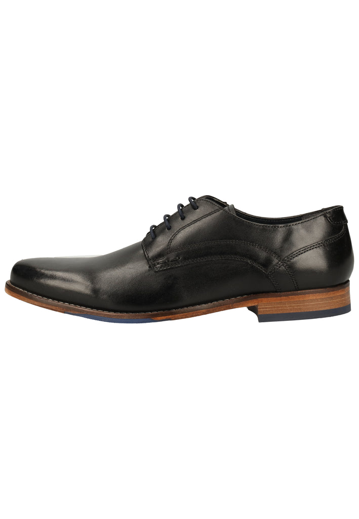 Salamander Businessschuhe Glattleder Schwarz - surf4shoes
