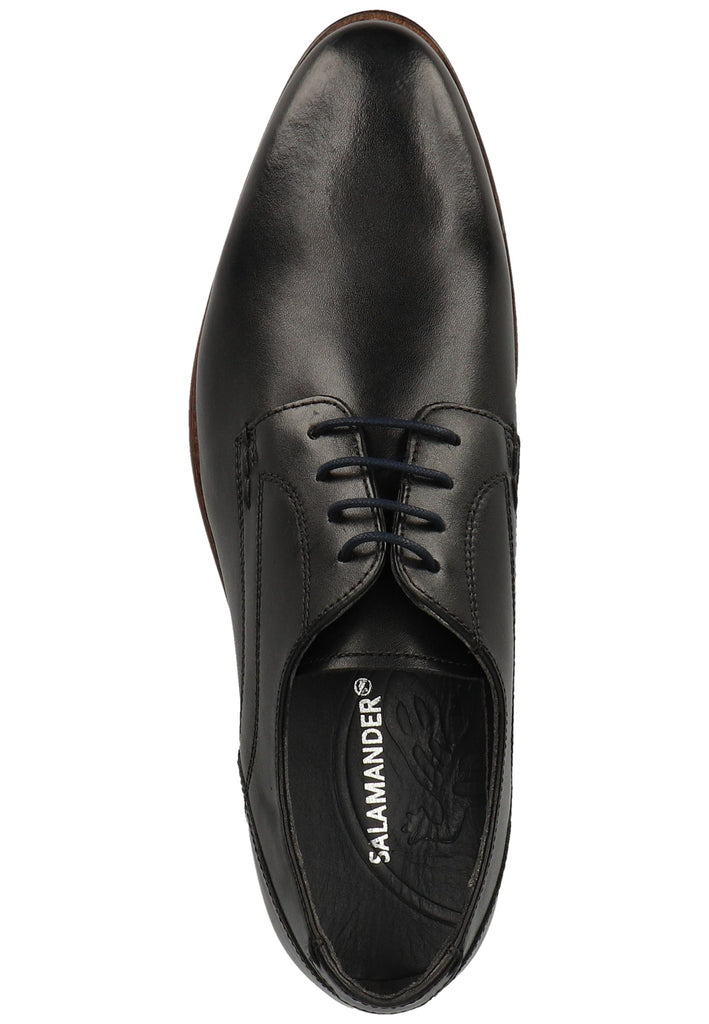Salamander Businessschuhe Glattleder Schwarz - surf4shoes