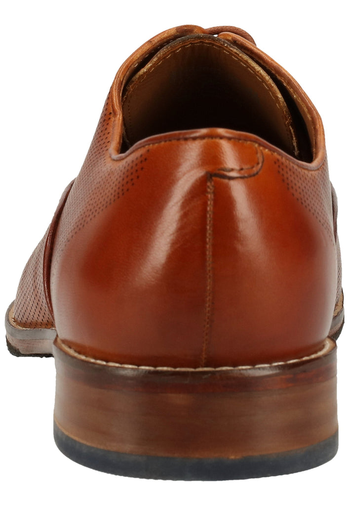 Salamander Businessschuhe Glattleder Tan - surf4shoes