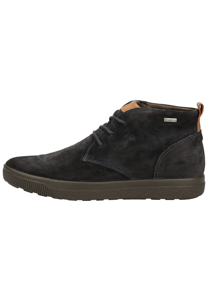 Salamander Halbschuhe Leder Navy - surf4shoes
