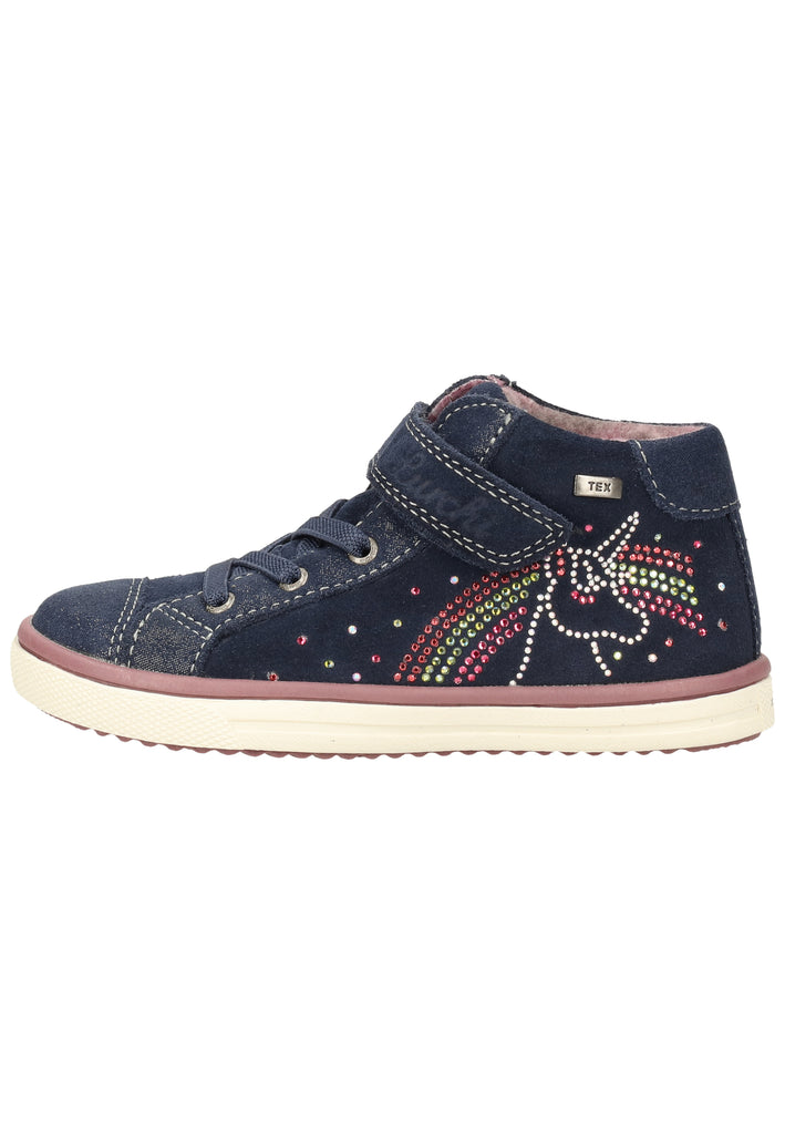 Lurchi Sneaker Veloursleder Navy - surf4shoes