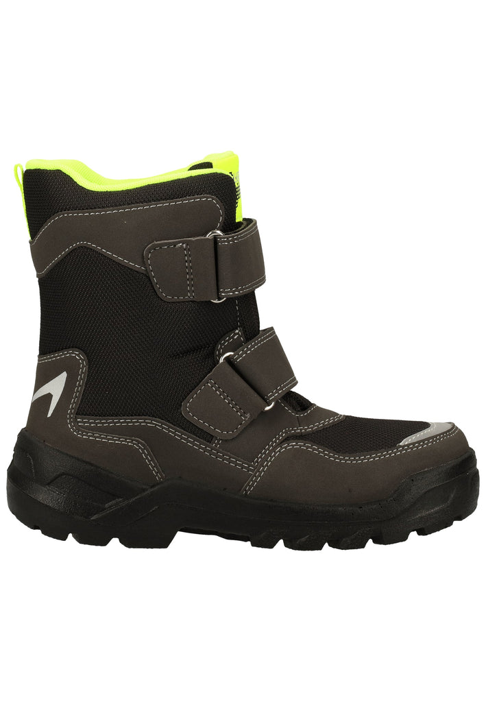 Lurchi Stiefelette Lederimitat/Textil Schwarz Warmfutter - surf4shoes