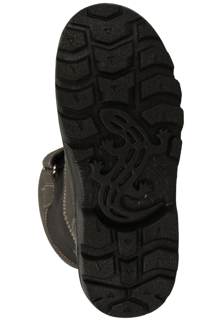 Lurchi Stiefelette Lederimitat/Textil Schwarz Warmfutter - surf4shoes