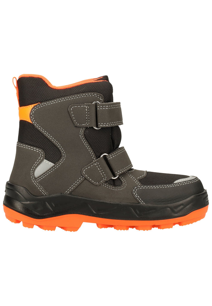 Lurchi Stiefelette Lederimitat/Textil Schwarz Warmfutter - surf4shoes