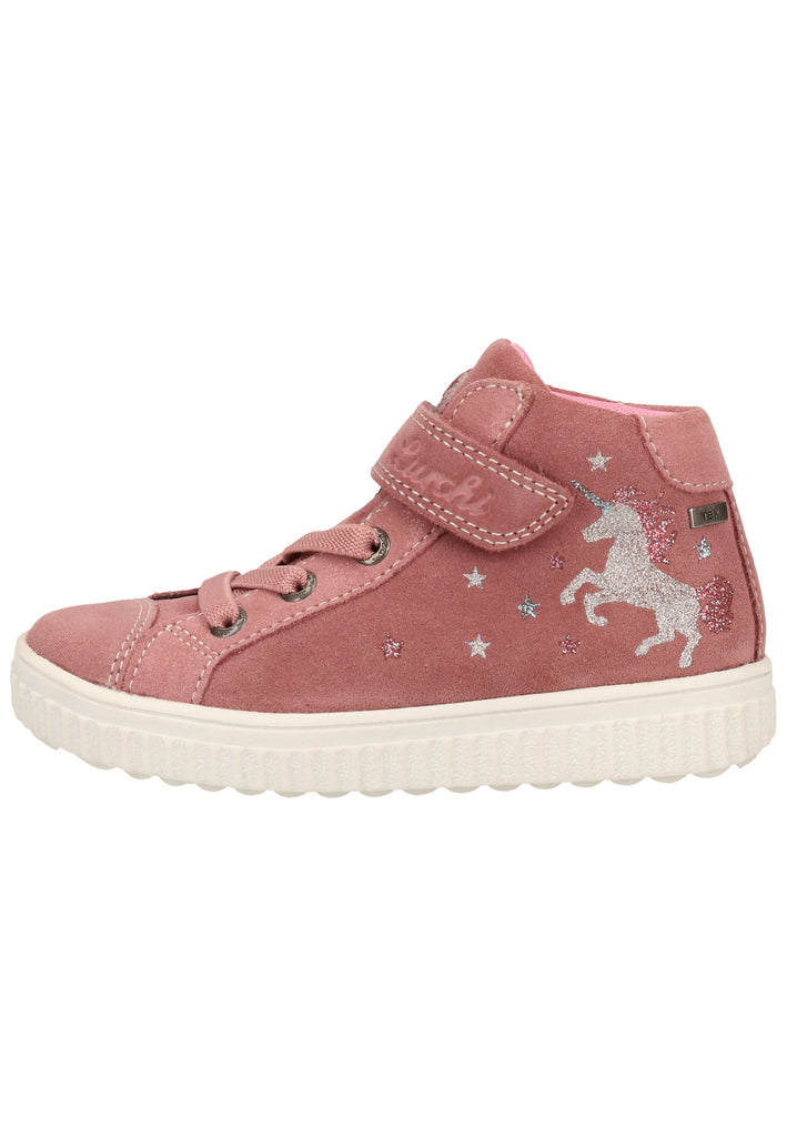 Lurchi Sneaker Veloursleder Rosa - surf4shoes