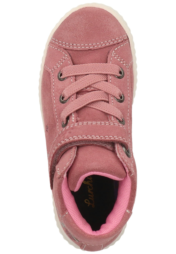 Lurchi Sneaker Veloursleder Rosa - surf4shoes
