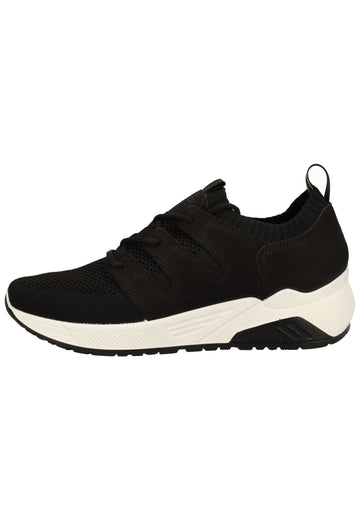 IGI&CO Sneaker Leder/Textil Schwarz - surf4shoes