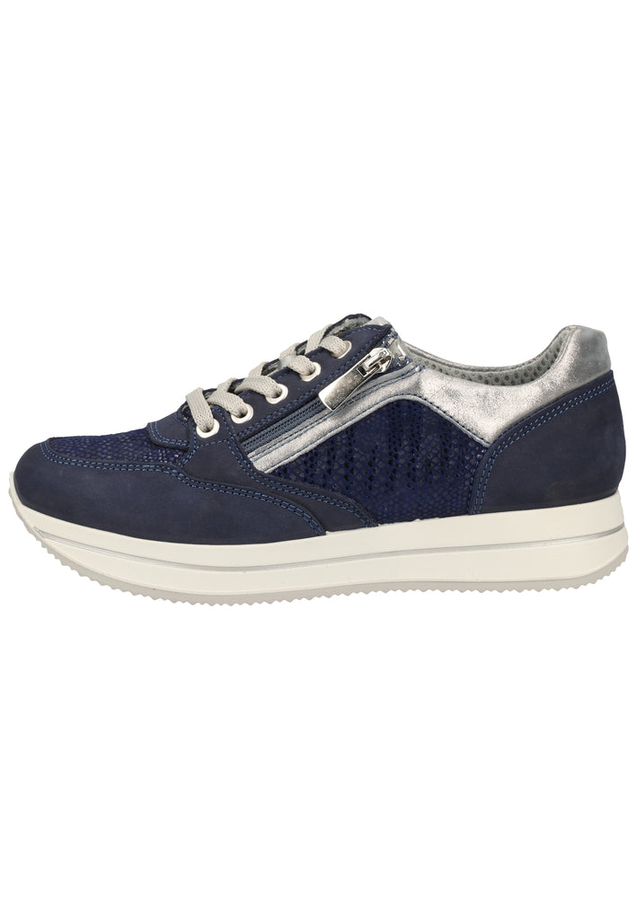 IGI&CO Sneaker Nubukleder Blau - surf4shoes