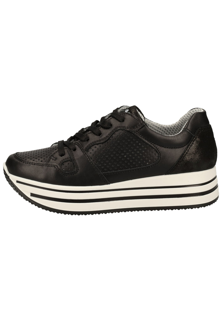 IGI&CO Sneaker Nappaleder Schwarz - surf4shoes