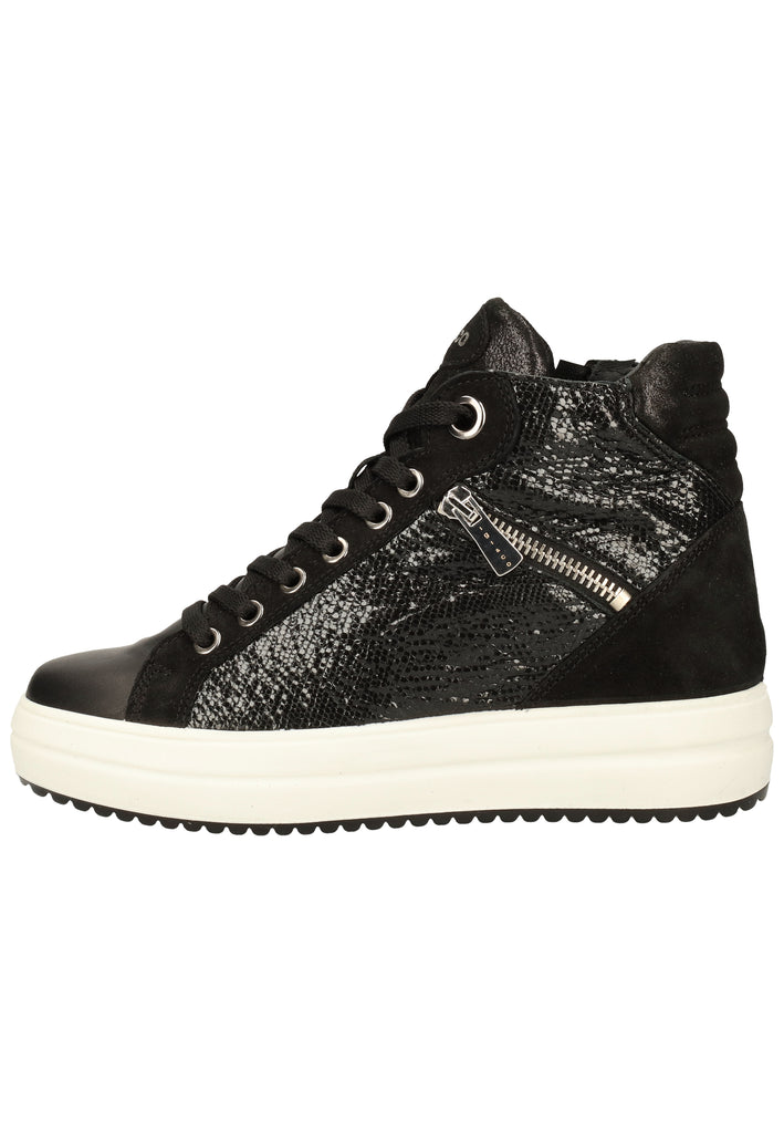 IGI&CO Sneaker Leder/Synthetik Schwarz - surf4shoes