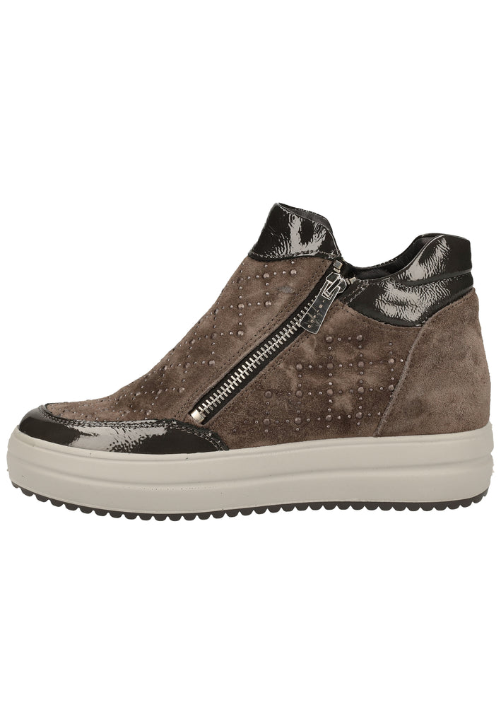 IGI&CO Sneaker Leder/Textil Grau - surf4shoes