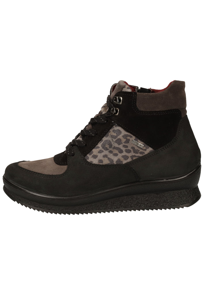 IGI&CO Sneaker Veloursleder Schwarz/Braun - surf4shoes