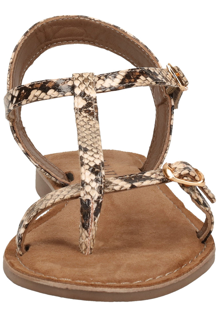 Lazamani Sandalen Leder Beige - surf4shoes