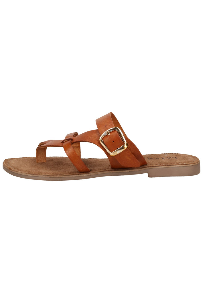 Lazamani Sandalen Leder Tan - surf4shoes