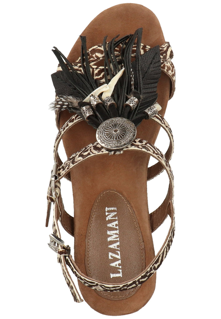 Lazamani Sandalen Leder White - surf4shoes