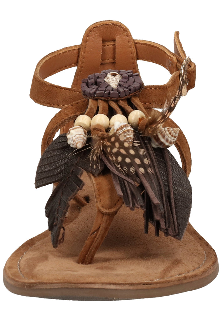 Lazamani Sandalen Leder Tan - surf4shoes