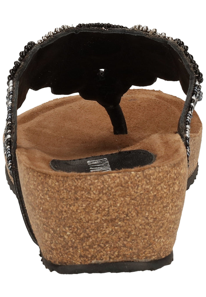 Lazamani Sandalen Leder Schwarz - surf4shoes