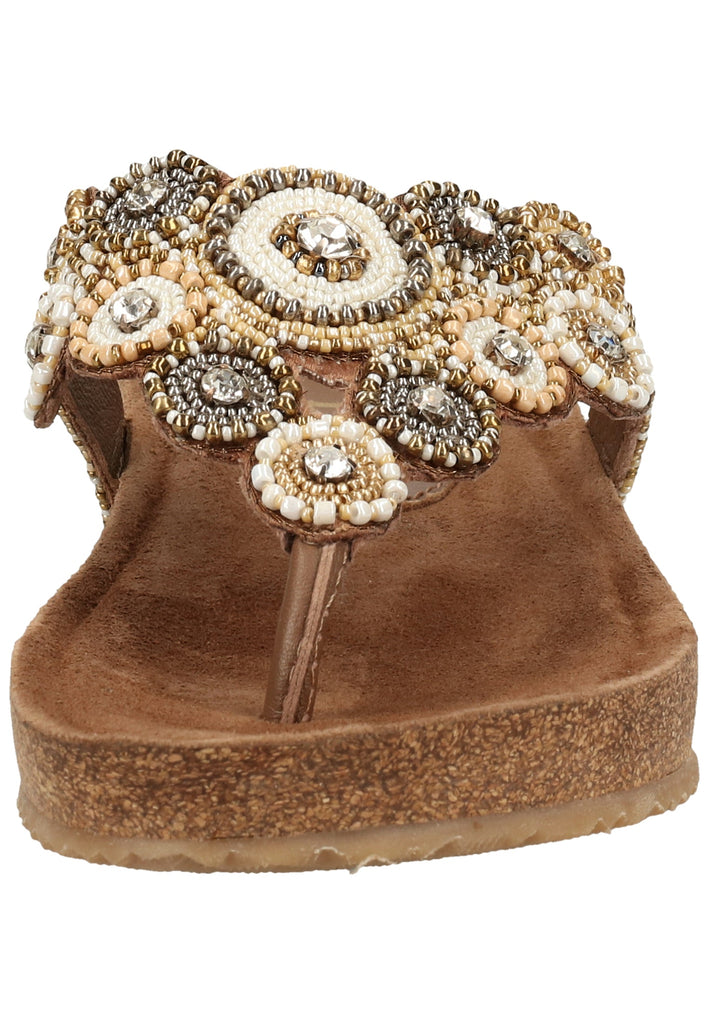 Lazamani Sandalen Leder Taupe - surf4shoes