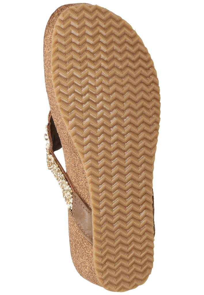 Lazamani Sandalen Leder Taupe - surf4shoes