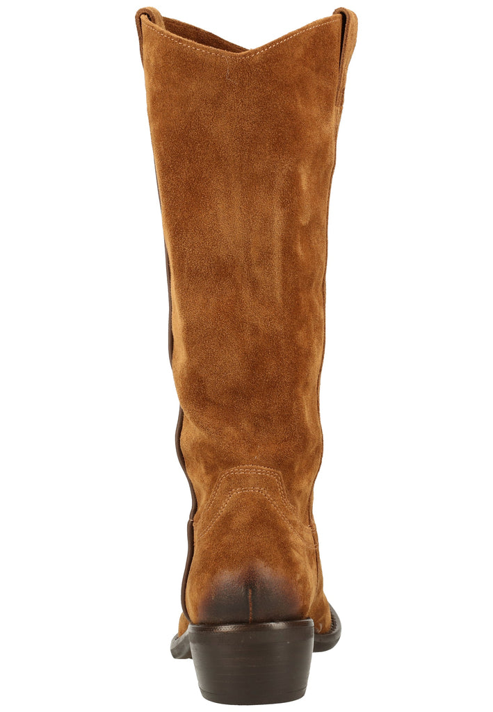 Lazamani Stiefel Veloursleder Cuoio - surf4shoes