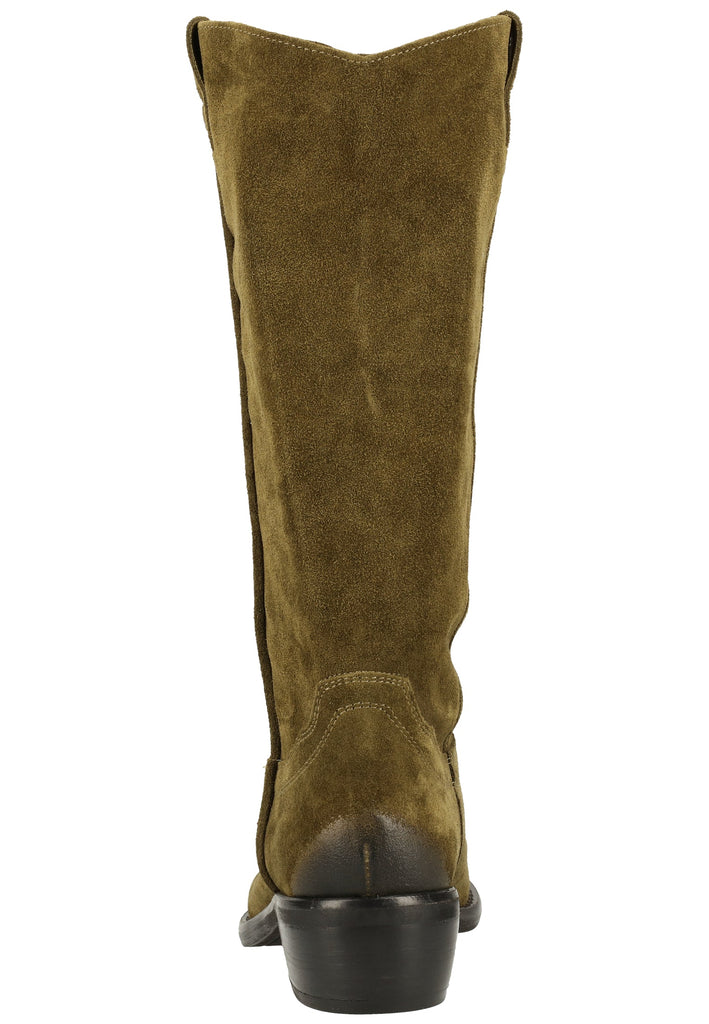 Lazamani Stiefel Veloursleder Braun - surf4shoes