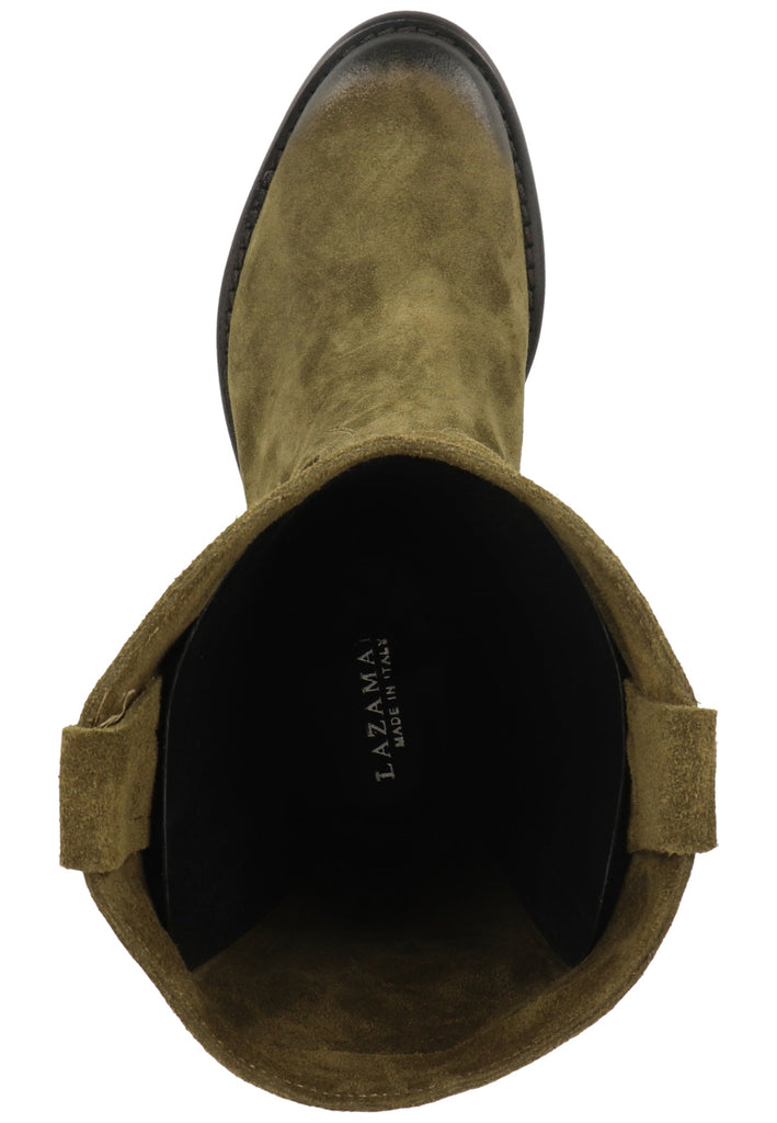 Lazamani Stiefel Veloursleder Braun - surf4shoes