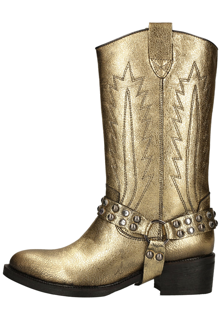 Lazamani Stiefel Leder Gold - surf4shoes