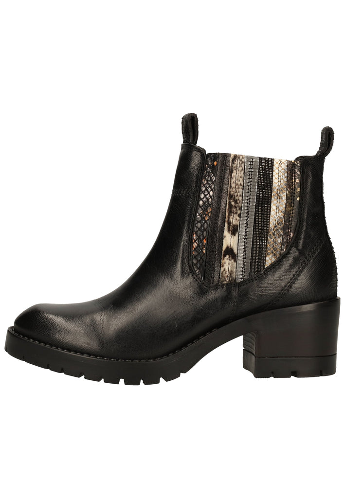 Lazamani Stiefelette Leder Schwarz - surf4shoes