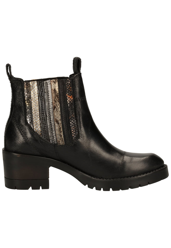 Lazamani Stiefelette Leder Schwarz - surf4shoes