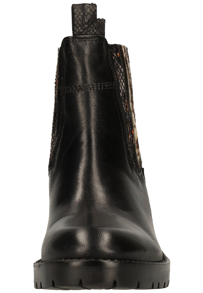 Lazamani Stiefelette Leder Schwarz - surf4shoes